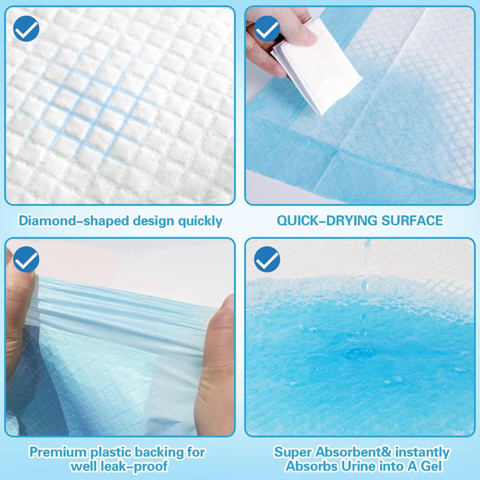 Puppy Pads Extra Large,30’’X36’’ ,30Count Pee Pads for Dogs ,XXL Disposable Potty Training Pads,Super Absorbent Dog Pee Pads,Wee Wee Pads for Doggies,Leak-Proof & Quick-Dry Pet Pads