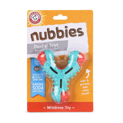 Nubbies Wishbone Dental Toy for Dogs