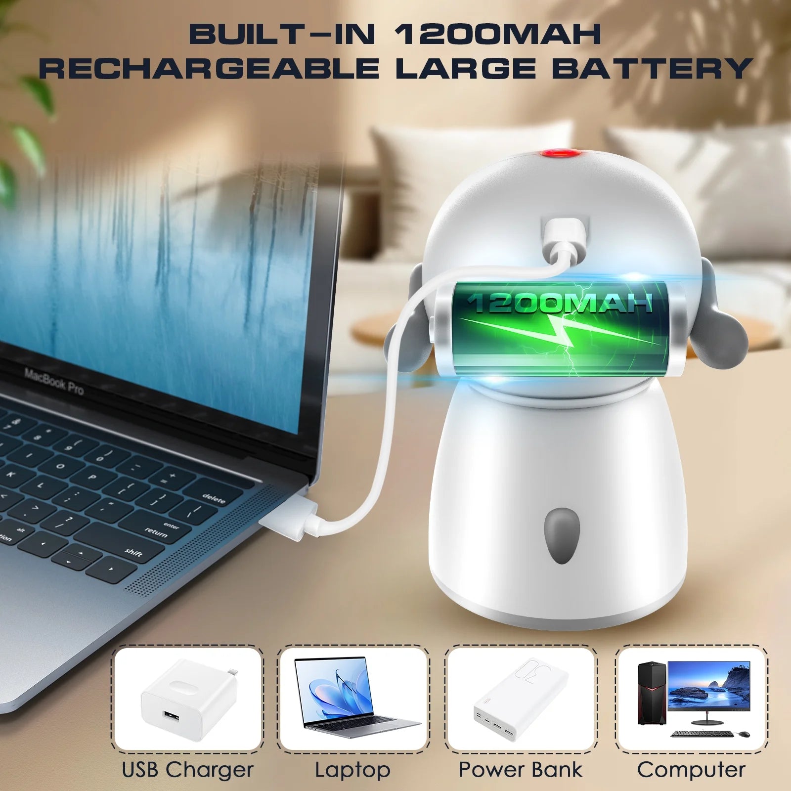 Automatic Cat Laser Toy Rechargeable, Motion Activated Dual Beams, Interactive Fun for Indoor Cats & Kittens