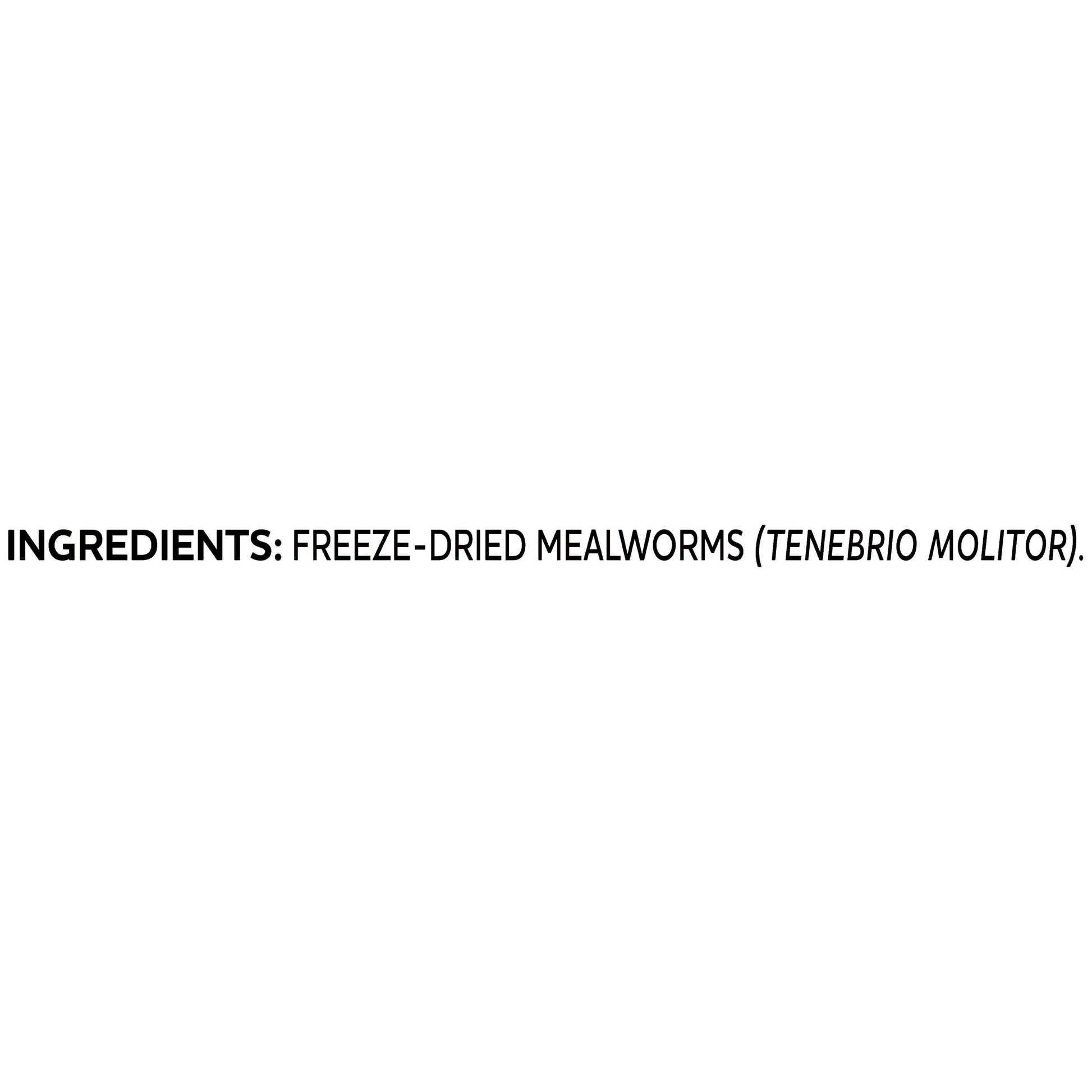 (2 Pack)  Freeze-Dried Mealworms, 1.6 Oz