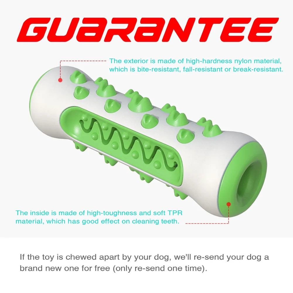 Rubber Dog Molar Toothbrush Toys Chew Cleaning Teeth Safe Puppy Dental Care Soft Pet Cleaning Toy Supplies Pet Accessories Blue