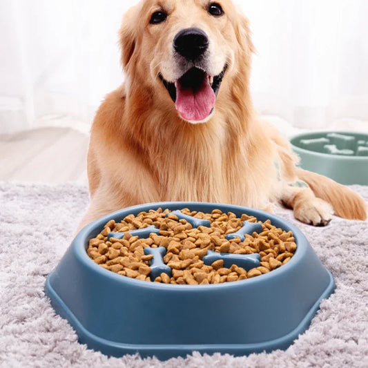 Slow Feeder Dog Bowls, Anti-Choking Puzzle Dog